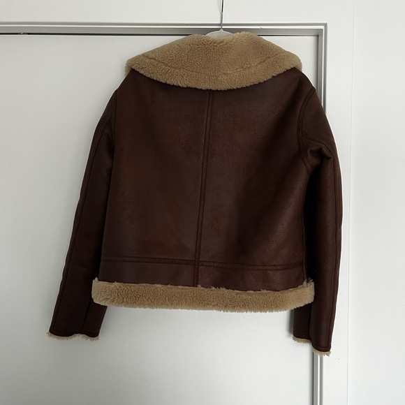 Mango Shearling Jacket - Picture 3 of 4